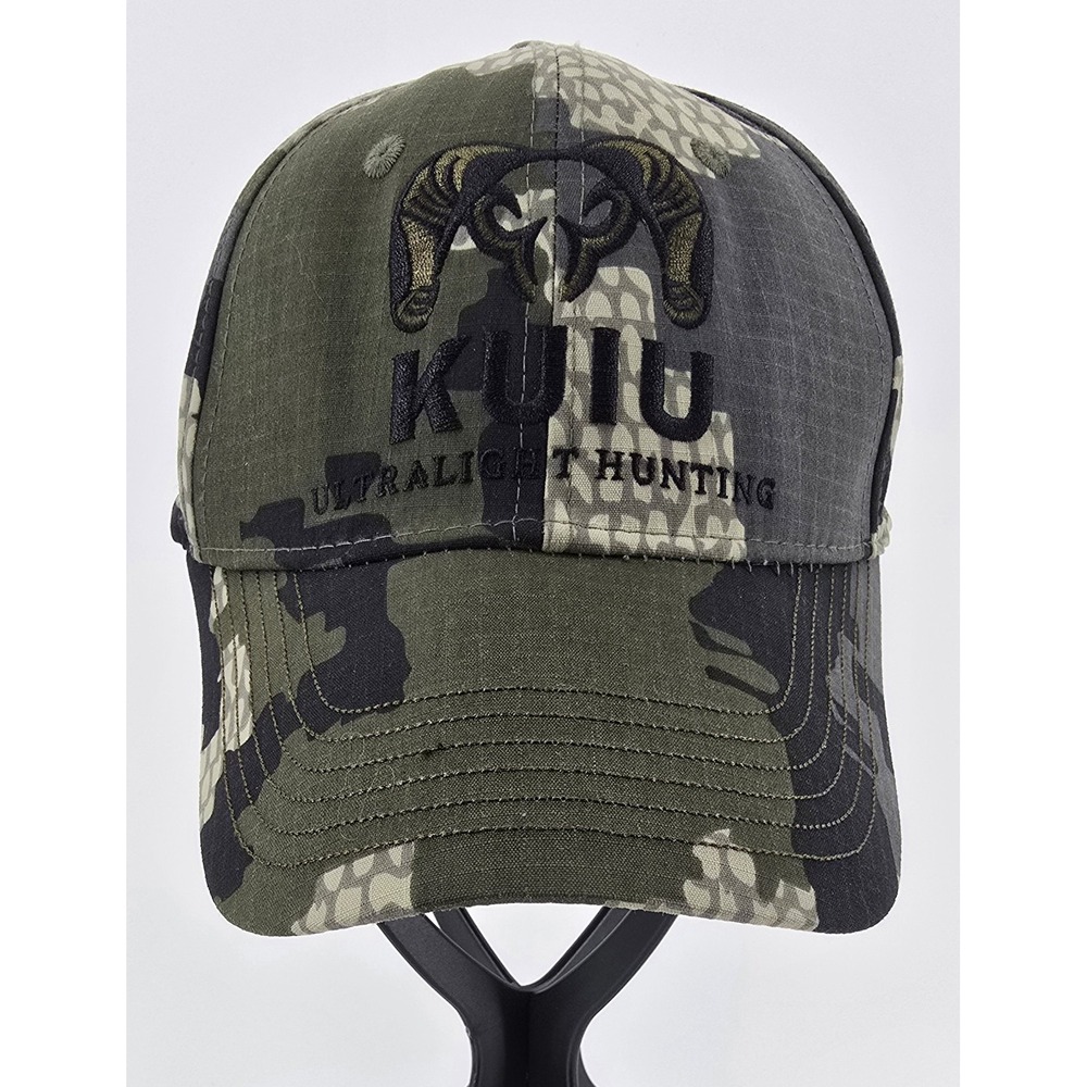 KUIU Ultralight Hunting Baseball Hat Cap Camo Embroidered Adjustable Strap Logo